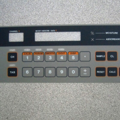 KJT200 Control Panel Sheet Key