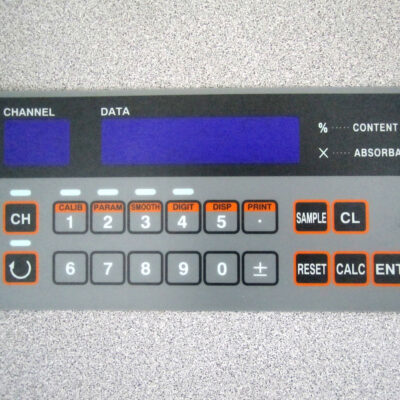 KJT270 Control Panel Overlay