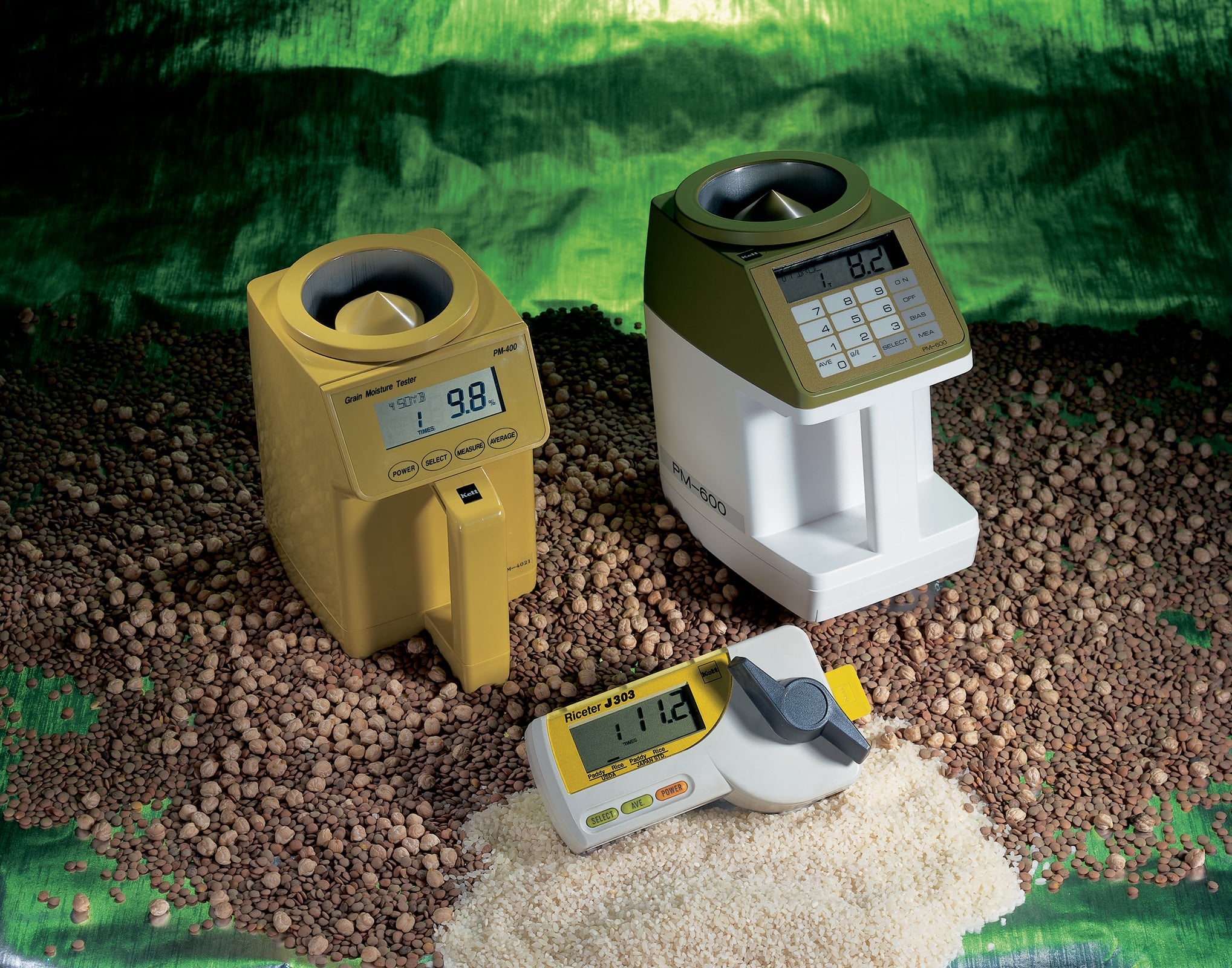 Kett Pm600 and PM300 Moisture meters