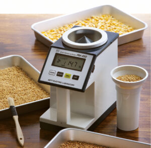 Kett PM450 Moisture meter with samples and accessories